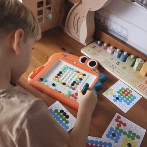 WOOPIE Tablica Magnetyczna dla Dzieci Montessori MagPad Dinozaur WOOPIE Tablica Magnetyczna dla Dzieci Montessori MagPad Dinozaur