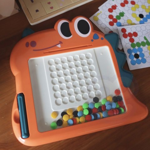 WOOPIE Tablica Magnetyczna dla Dzieci Montessori MagPad Dinozaur WOOPIE Tablica Magnetyczna dla Dzieci Montessori MagPad Dinozaur