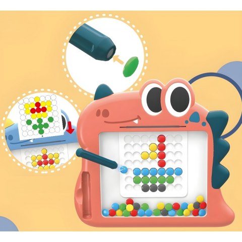 WOOPIE Tablica Magnetyczna dla Dzieci Montessori MagPad Dinozaur WOOPIE Tablica Magnetyczna dla Dzieci Montessori MagPad Dinozaur