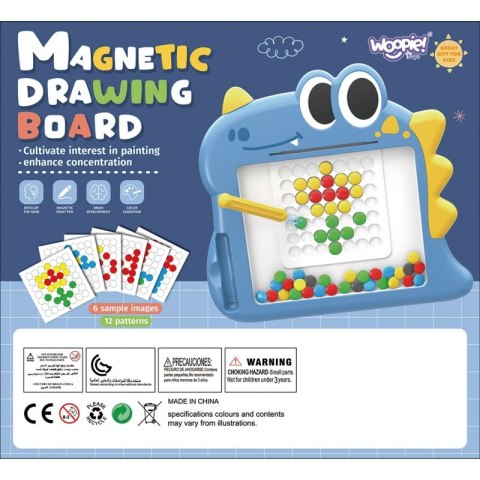 WOOPIE Tablica Magnetyczna dla Dzieci Montessori MagPad Dinozaur WOOPIE Tablica Magnetyczna dla Dzieci Montessori MagPad Dinozaur