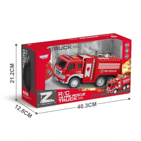 WOOPIE Zdalnie Sterowane Auto Wóz Strażacki RC Funkcja Pryskania Wodą WOOPIE Zdalnie Sterowane Auto Wóz Strażacki RC Funkcja Pryskania Wodą