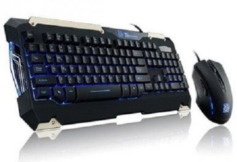 Zestaw klawiatura i mysz THERMALTAKE Commander Gaming Gear Combo KB-CMC-PLBLUS-01 Zestaw klawiatura i mysz THERMALTAKE Commander Gaming Gear Combo KB-CMC-PLBLUS-01