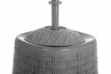 Szczotka WC RATTAN -popiel 147x147x400 Szczotka WC RATTAN -popiel 147x147x400