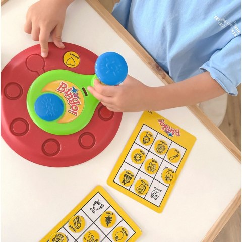 WOOPIE Bingo Gra Dopasuj Żetony Planszowa Rodzinna WOOPIE Bingo Gra Dopasuj Żetony Planszowa Rodzinna