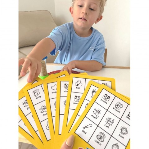 WOOPIE Bingo Gra Dopasuj Żetony Planszowa Rodzinna WOOPIE Bingo Gra Dopasuj Żetony Planszowa Rodzinna