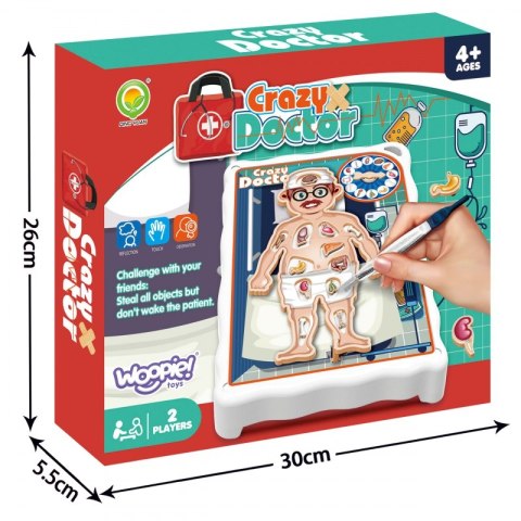 WOOPIE Gra Zręcznościowa Szalony Lekarz WOOPIE Gra Zręcznościowa Szalony Lekarz