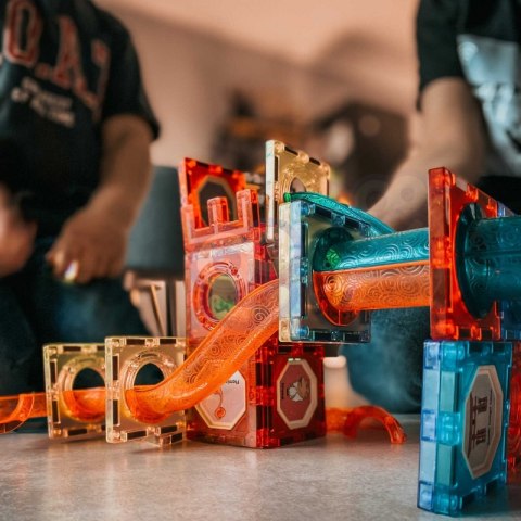 WOOPIE Klocki Magnetyczne Tor Kulkowy Świetlny 75 el. WOOPIE Klocki Magnetyczne Tor Kulkowy Świetlny 75 el.