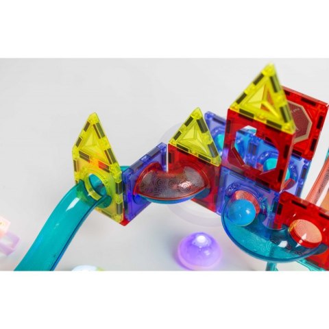 WOOPIE Klocki Magnetyczne Tor Kulkowy Świetlny 75 el. WOOPIE Klocki Magnetyczne Tor Kulkowy Świetlny 75 el.