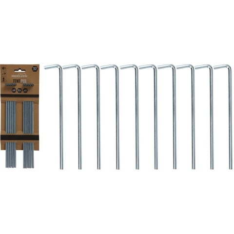 ŚLEDZIE DO NAMIOTU 23CM KPL. 10SZT METAL REDCLIFFS ŚLEDZIE DO NAMIOTU 23CM KPL. 10SZT METAL REDCLIFFS