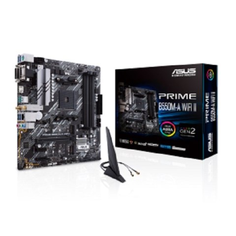 Płyta główna ASUS Prime B550M-A WIFI II (Socket AM4 /micro ATX) Płyta główna ASUS Prime B550M-A WIFI II (Socket AM4 /micro ATX)