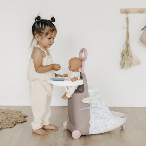 SMOBY Baby Nurse Wielofunkcyjna Walizka z łóżeczkiem dla lalki SMOBY Baby Nurse Wielofunkcyjna Walizka z łóżeczkiem dla lalki