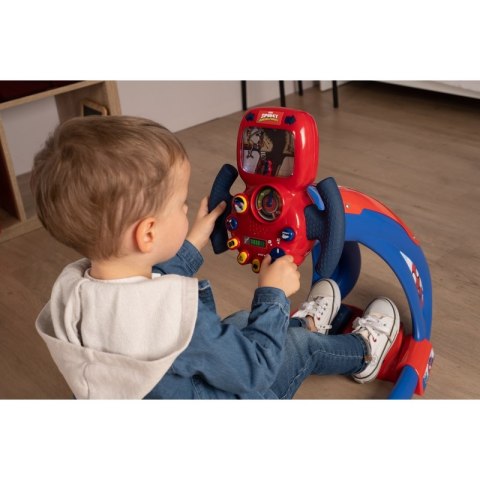 Smoby Symulator jazdy Spidey ze światłem i dźwiękiem Smoby Symulator jazdy Spidey ze światłem i dźwiękiem