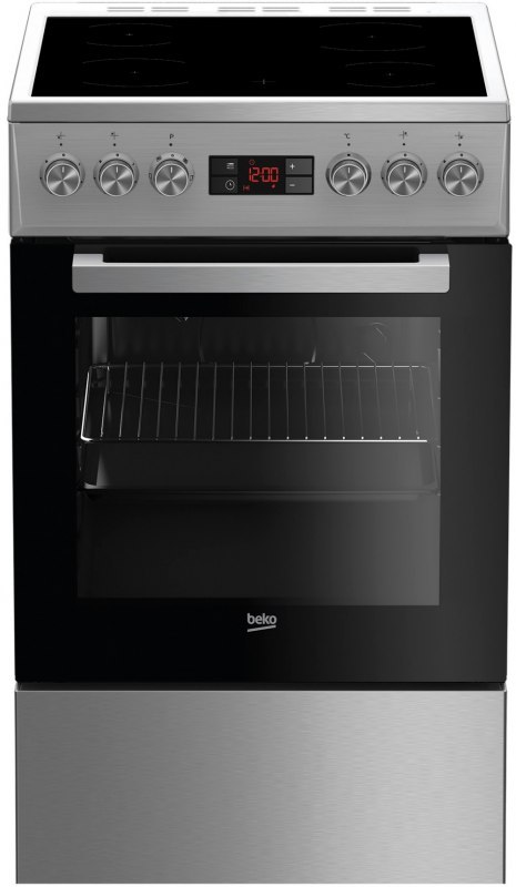 Kuchnia z płytą ceramiczną BEKO FSM57300GX Kuchnia z płytą ceramiczną BEKO FSM57300GX