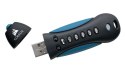 Pendrive CORSAIR Padlock 3 64 GB (64 GB /USB 3.0 /Czarno-niebieski ) Pendrive CORSAIR Padlock 3 64 GB (64 GB /USB 3.0 /Czarno-niebieski )