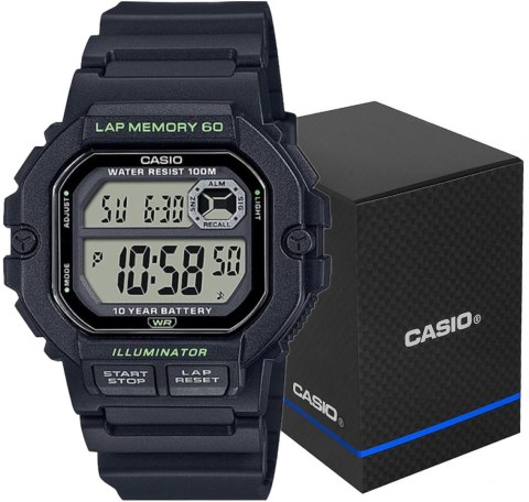 Zegarek CASIO WS-1400H-1AVEF + BOX Unisex CASIO Zegarek CASIO WS-1400H-1AVEF + BOX Unisex CASIO