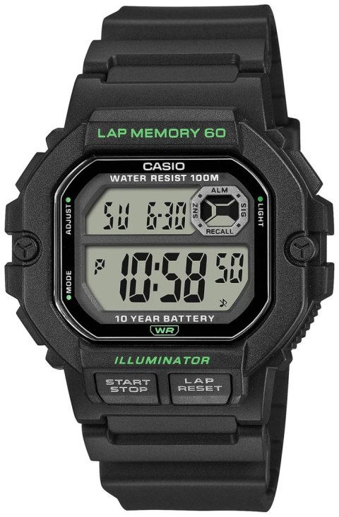Zegarek CASIO WS-1400H-1AVEF + BOX Unisex CASIO Zegarek CASIO WS-1400H-1AVEF + BOX Unisex CASIO