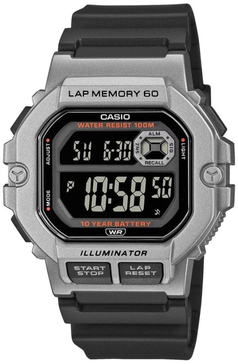 Zegarek CASIO WS-1400H-1BVEF + BOX Unisex CASIO Zegarek CASIO WS-1400H-1BVEF + BOX Unisex CASIO