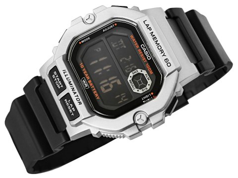 Zegarek CASIO WS-1400H-1BVEF + BOX Unisex CASIO Zegarek CASIO WS-1400H-1BVEF + BOX Unisex CASIO