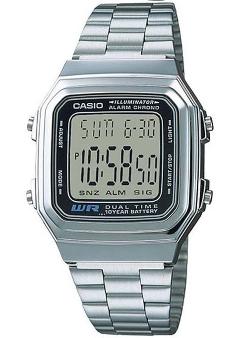 Zegarek Damski Casio A178WA-1ADF CASIO Zegarek Damski Casio A178WA-1ADF CASIO