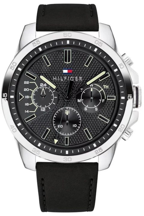 Zegarek Męski Tommy Hilfiger Decker 1791563 + BOX Tommy Hilfiger Zegarek Męski Tommy Hilfiger Decker 1791563 + BOX Tommy Hilfiger