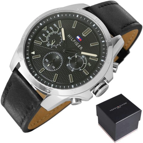 Zegarek Męski Tommy Hilfiger Decker 1791563 + BOX Tommy Hilfiger Zegarek Męski Tommy Hilfiger Decker 1791563 + BOX Tommy Hilfiger