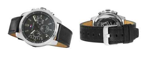 Zegarek Męski Tommy Hilfiger Decker 1791563 + BOX Tommy Hilfiger Zegarek Męski Tommy Hilfiger Decker 1791563 + BOX Tommy Hilfiger