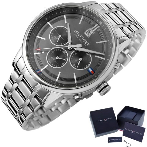 Zegarek Męski Tommy Hilfiger Kyle 1791632 + BOX Tommy Hilfiger Zegarek Męski Tommy Hilfiger Kyle 1791632 + BOX Tommy Hilfiger