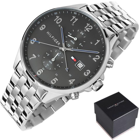 Zegarek Męski Tommy Hilfiger West 1791707 + BOX Tommy Hilfiger Zegarek Męski Tommy Hilfiger West 1791707 + BOX Tommy Hilfiger