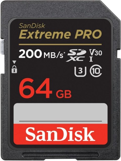 Karta pamięci SANDISK 64 GB Opakowanie Karta pamięci SANDISK 64 GB Opakowanie