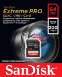 Karta pamięci SANDISK 64 GB Opakowanie Karta pamięci SANDISK 64 GB Opakowanie