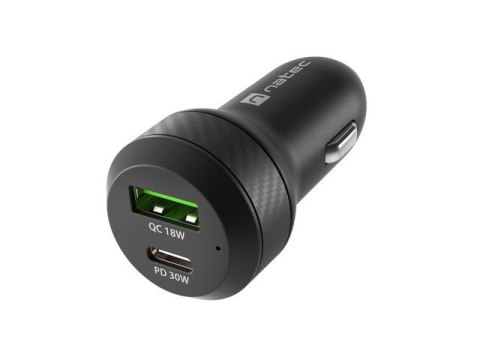 Ładowarka samochodowa NATEC 1x USB 3.0 Czarny NUC-1980 Ładowarka samochodowa NATEC 1x USB 3.0 Czarny NUC-1980