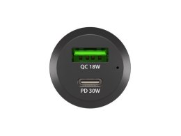 Ładowarka samochodowa NATEC 1x USB 3.0 Czarny NUC-1980