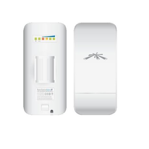Ubiquiti NanoStation Loco M2 2.4GHz AirMax, 802.11g/n, 8.5 dBi Antenna, 23 dBm Ubiquiti NanoStation Loco M2 2.4GHz AirMax, 802.11g/n, 8.5 dBi Antenna, 23 dBm