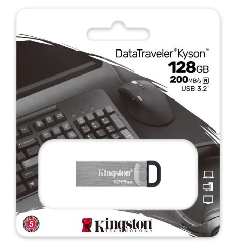 Pendrive KINGSTON DTKN/128GB (128 GB /Srebrno-czarny ) Pendrive KINGSTON DTKN/128GB (128 GB /Srebrno-czarny )