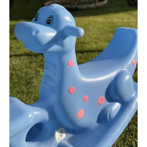 WOOPIE Bujak Wieloosobowy Dino Huśtawka Równoważna Niebieska WOOPIE Bujak Wieloosobowy Dino Huśtawka Równoważna Niebieska