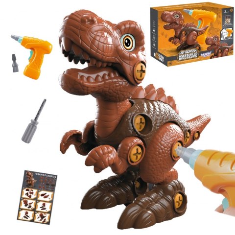 WOOPIE Dinozaur do Skręcania Zestaw Konstrukcyjny + Wiertarka 31 el. WOOPIE Dinozaur do Skręcania Zestaw Konstrukcyjny + Wiertarka 31 el.