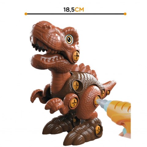 WOOPIE Dinozaur do Skręcania Zestaw Konstrukcyjny + Wiertarka 31 el. WOOPIE Dinozaur do Skręcania Zestaw Konstrukcyjny + Wiertarka 31 el.