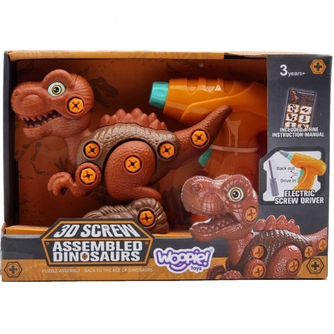WOOPIE Dinozaur do Skręcania Zestaw Konstrukcyjny + Wiertarka 31 el. WOOPIE Dinozaur do Skręcania Zestaw Konstrukcyjny + Wiertarka 31 el.