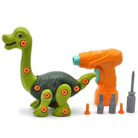 WOOPIE Dinozaur do Skręcania Zestaw Konstrukcyjny + Wiertarka 31 el. WOOPIE Dinozaur do Skręcania Zestaw Konstrukcyjny + Wiertarka 31 el.