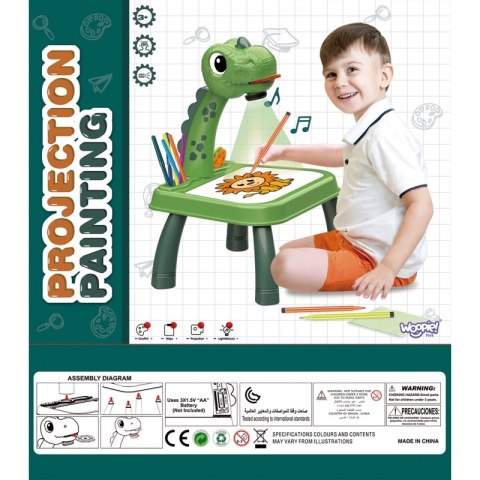WOOPIE Drawing Board Dinosaur Projector + Markers WOOPIE Drawing Board Dinosaur Projector + Markers