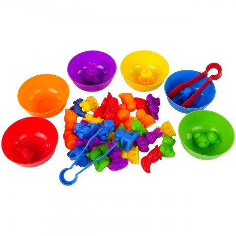 WOOPIE Gra Edukacyjna Montessori Sorter Kolorów Zwierzęta 44 el. WOOPIE Gra Edukacyjna Montessori Sorter Kolorów Zwierzęta 44 el.