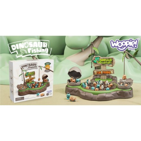 WOOPIE Gra Łowienie Dinozaurów Rybek 2 Wędki WOOPIE Gra Łowienie Dinozaurów Rybek 2 Wędki