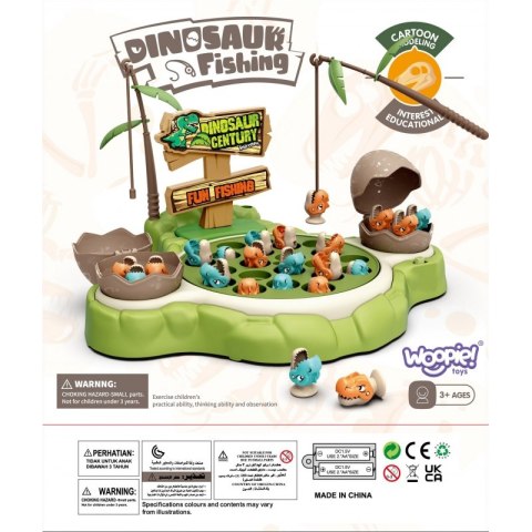 WOOPIE Gra Łowienie Dinozaurów Rybek 2 Wędki WOOPIE Gra Łowienie Dinozaurów Rybek 2 Wędki