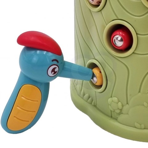 WOOPIE Gra Zręcznościowa Złap Robaka + 2 Dziecioły WOOPIE Gra Zręcznościowa Złap Robaka + 2 Dziecioły