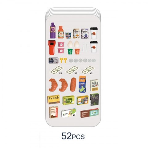 WOOPIE Interaktywny Super Market dla Dzieci Akcesoria WOOPIE Interaktywny Super Market dla Dzieci Akcesoria