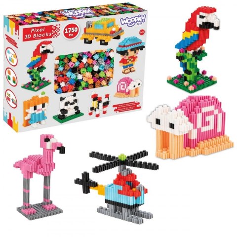WOOPIE Klocki Konstrukcyjne 3D PIXEL 1750 el. WOOPIE Klocki Konstrukcyjne 3D PIXEL 1750 el.