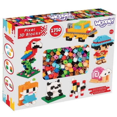 WOOPIE Klocki Konstrukcyjne 3D PIXEL 1750 el. WOOPIE Klocki Konstrukcyjne 3D PIXEL 1750 el.