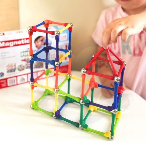 WOOPIE Klocki Magnetyczne Konstrukcyjne Układanka 110 el._4SZT WOOPIE Klocki Magnetyczne Konstrukcyjne Układanka 110 el._4SZT