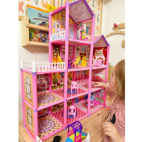 WOOPIE Mega Willa Domek dla Lalek LOVELY HOUSE 194 el. WOOPIE Mega Willa Domek dla Lalek LOVELY HOUSE 194 el.