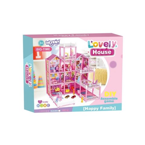 WOOPIE Mega Willa Domek dla Lalek LOVELY HOUSE 194 el. WOOPIE Mega Willa Domek dla Lalek LOVELY HOUSE 194 el.